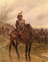 Neuville, Alphonse-Marie-Adolphe de - The Hussars